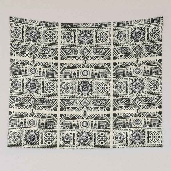 Item preview, palestinian vintage pattern tatreez tahriri embroidery Stitch designed and sold by Slice Of Seed.