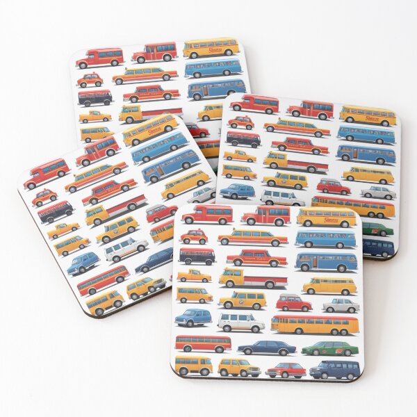 Item preview, cartoon car designed and sold by PeckyPom.