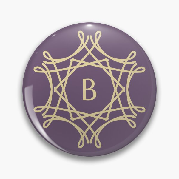 Item preview, Elegant Geometric Monogram Design with Letter B designed and sold by rasagamastore.