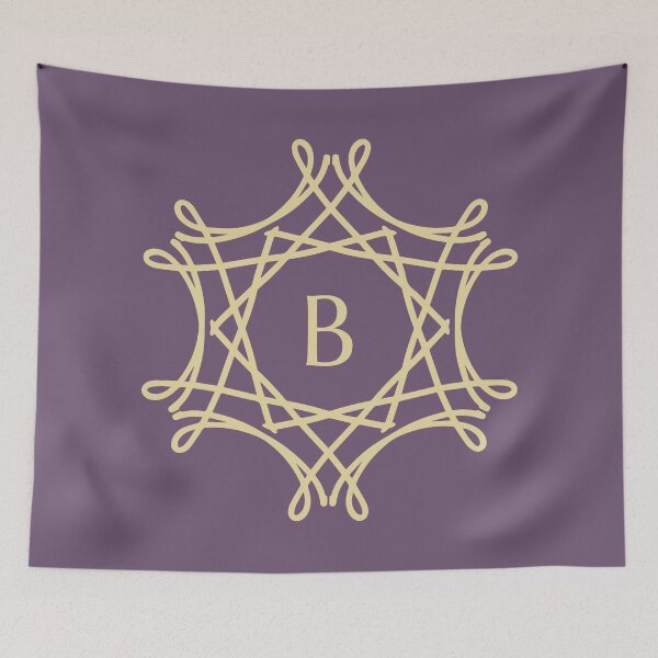 Item preview, Elegant Geometric Monogram Design with Letter B designed and sold by rasagamastore.
