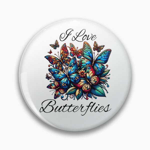 Item preview, I Love Butterflies designed and sold by Beverly Kempf.