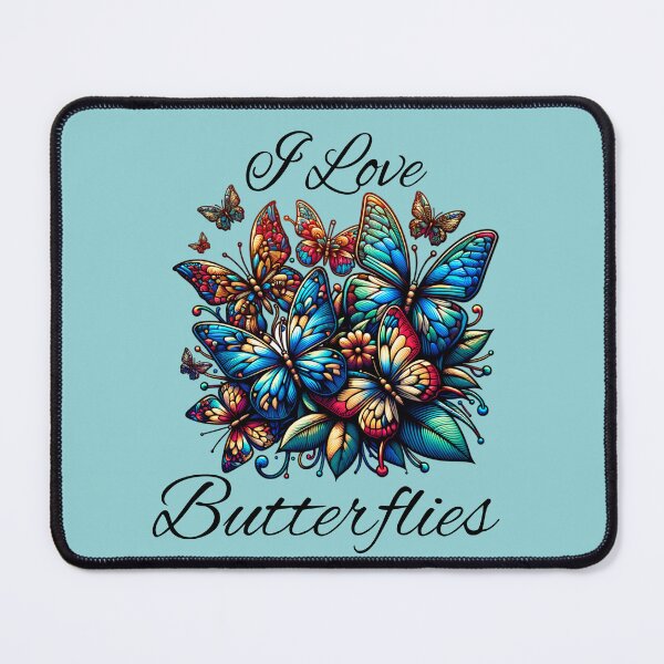 Item preview, I Love Butterflies designed and sold by Beverly Kempf.