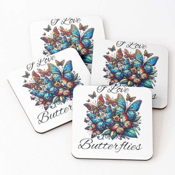 Item preview, I Love Butterflies designed and sold by Beverly Kempf.