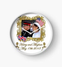 Prince Harry and Meghan Markle Royal Wedding Clock