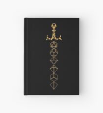Cuaderno de tapa dura Juego de dados Sword Tabletop RPG Gaming