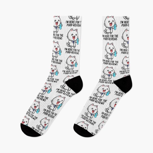Item preview, I'm Here For The Purr-Reviews | Funny Professor | Science Cat | Experiment Cat | Geeky Cat Lover | Laboratory Cat | Professor Humor designed and sold by jadedscientist.