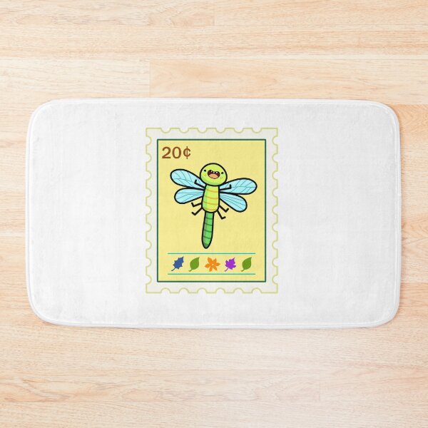 Item preview, Kawaii Dragonfly Stamp designed and sold by kawaiilife.