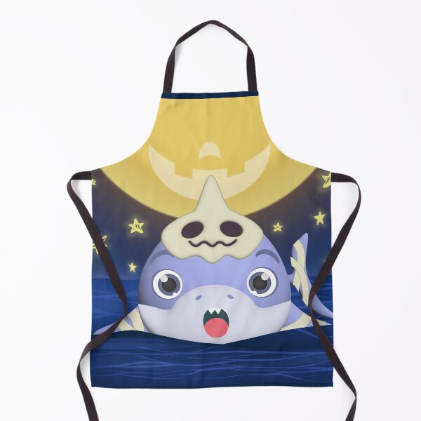 Item preview, Moonlit Shark Attack designed and sold by gigglypoo.