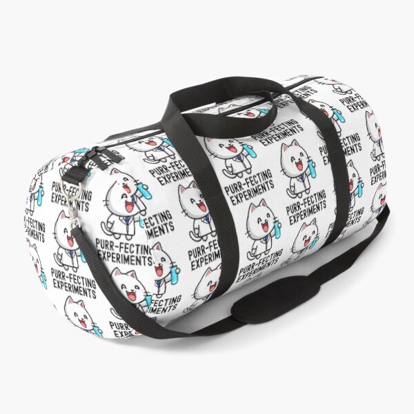 Item preview, Purr-fecting Experiments | Science Cat | Experiment Cat | Geeky Cat Lover | Laboratory Cat | Geek Cat | Nerd Cat designed and sold by jadedscientist.