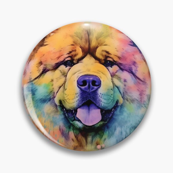 Item preview, Chowchow | Colorful Watercolor Design #5 designed and sold by MatsurexDesigns.