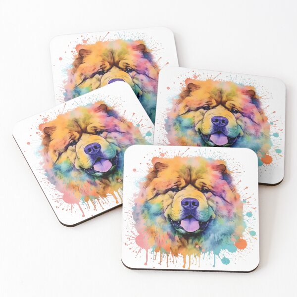 Item preview, Chowchow | Colorful Watercolor Design #5 designed and sold by MatsurexDesigns.