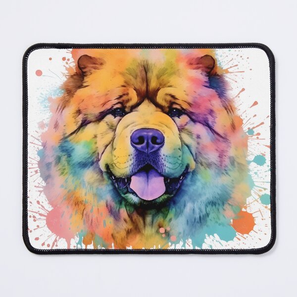 Item preview, Chowchow | Colorful Watercolor Design #5 designed and sold by MatsurexDesigns.