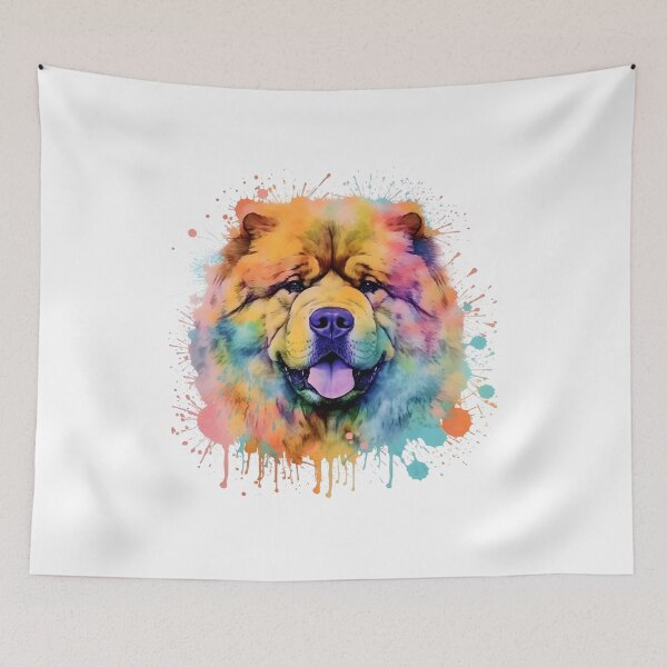 Item preview, Chowchow | Colorful Watercolor Design #5 designed and sold by MatsurexDesigns.