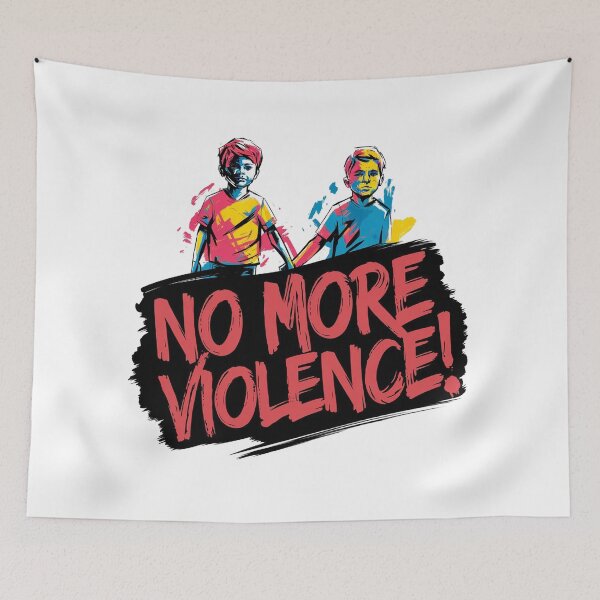 Item preview, No More Violence, Only Unity designed and sold by benjyjump.