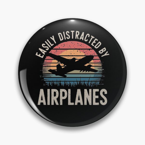 Item preview, Easily Distracted by Airplanes – For Aviation Lovers designed and sold by love3617.