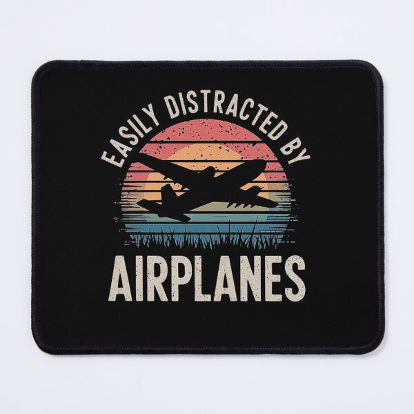 Item preview, Easily Distracted by Airplanes – For Aviation Lovers designed and sold by love3617.