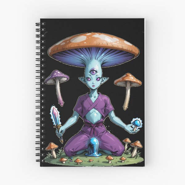 Item preview, Trippy Witchy crystal Magic Mushrooms Alter Sword designed and sold by Arcane  Adorable.