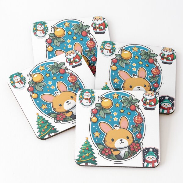 Item preview, Bunny Christmas designed and sold by apexrodex.