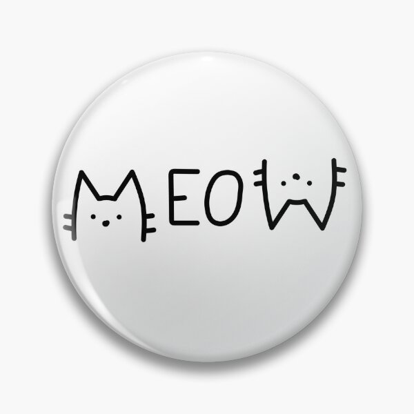 Item preview, Meow. Cats with the word "meow" designed and sold by Renlexd.