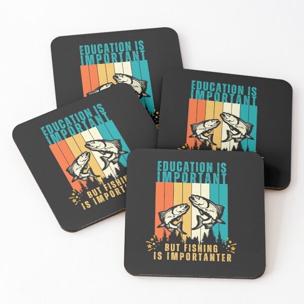 Item preview, Education is Important But Fishing Is Importanter designed and sold by AlienOccupation.