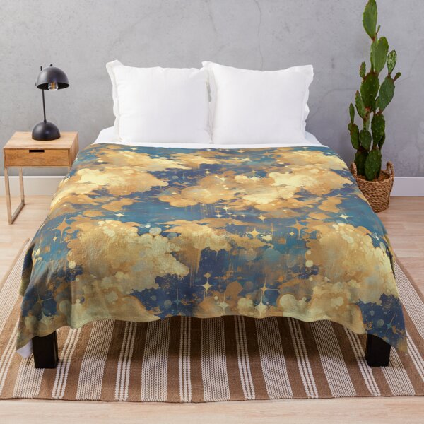 Item preview, contemporary abstract skyscape with textures designed and sold by mind-coloring.