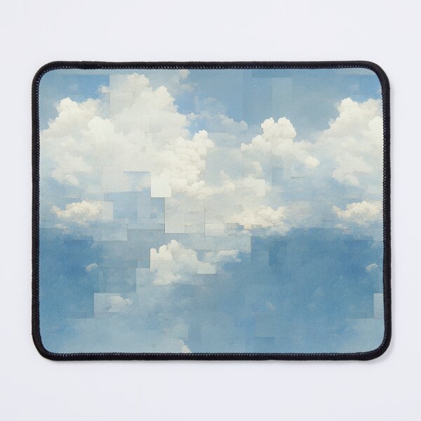 Item preview, contemporary abstract skyscape with textures designed and sold by mind-coloring.