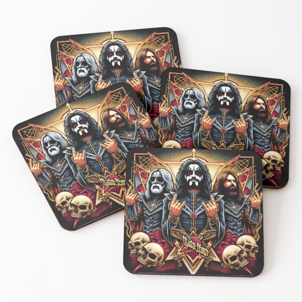 Artikelvorschau, Cover Metal Band Music Book, Halloween Skulls, Halloween Pumpkin, Halloween bei der Nacht entworfen und verkauft von Expressions-Sel.