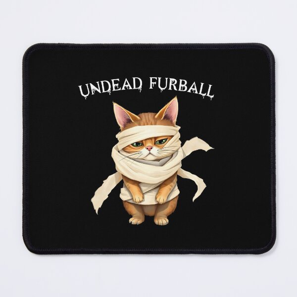 Item preview, Funny Halloween Mummy Cat designed and sold by HeadTurningArt.