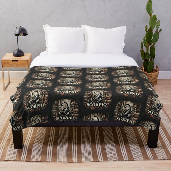 Item preview, Scorpio And Nature Zodiac Sign designed and sold by Sototos® ⭐⭐⭐⭐⭐.