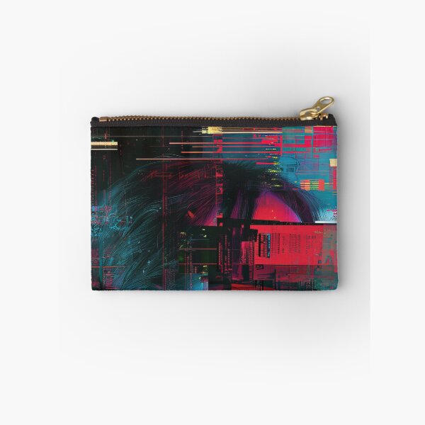 Item preview, Women portraits, digital distortion, intense glitch colors designed and sold by Piotrek0001.