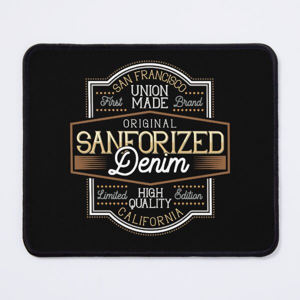 Item preview, Sanforized Denim San Francisco, California designed and sold by SinfamousTwo.