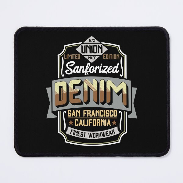 Item preview, Sanforized Denim San Francisco, California designed and sold by SinfamousTwo.