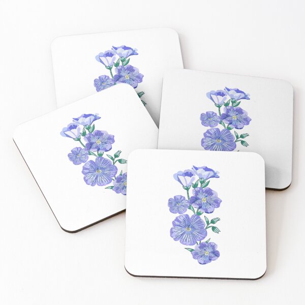 Item preview, Blue Flax Flower designed and sold by Ilpiccololupo .
