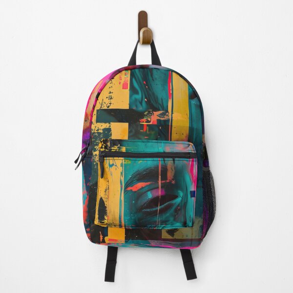 Item preview, Women portraits, digital distortion, intense glitch colors designed and sold by Piotrek0001.