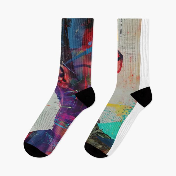Item preview, Copy of Women portraits, digital distortion, intense glitch colors designed and sold by Piotrek0001.