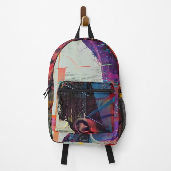 Item preview, Copy of Women portraits, digital distortion, intense glitch colors designed and sold by Piotrek0001.