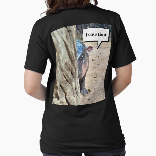 Item preview, Moo Deng I saw that shirt back designed and sold by ZiaZZ.