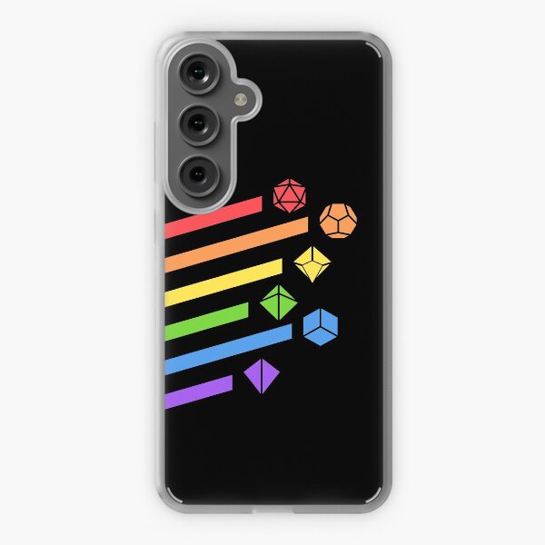 Item preview, Rainbow Dice Set Tabletop RPG Gaming designed and sold by pixeptional.