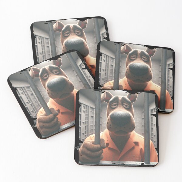 Item preview, Dog Prisoner Behind Bars designed and sold by Hungry-Murphy.