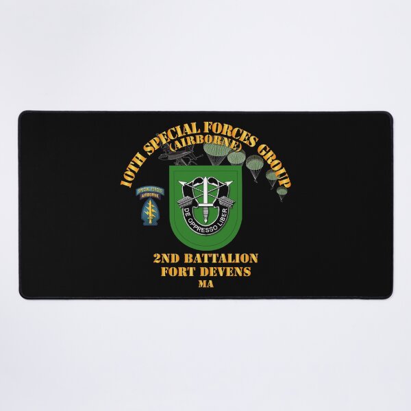 Item preview, SOF - 2nd Bn 10th SFG - Ft Devens MA designed and sold by Military Insignia Products.