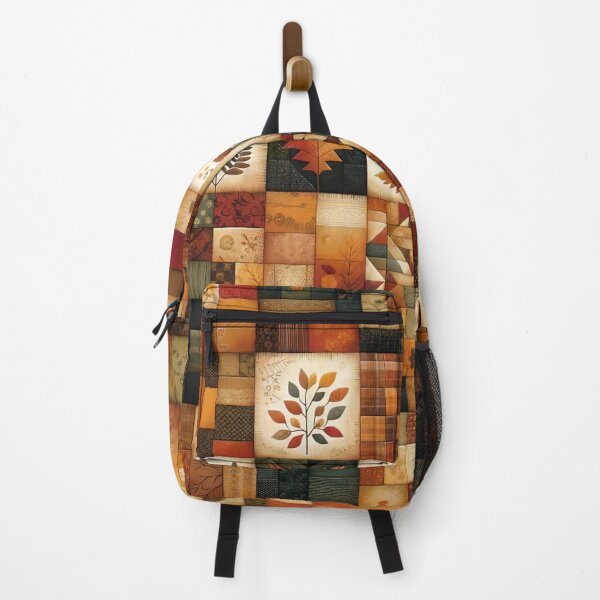 Item preview, Fall Colored Patchwork Pattern designed and sold by PinUpPizzazz.
