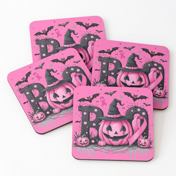 Item preview, Happy Pink Halloween designed and sold by decorwonders.
