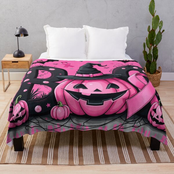 Item preview, Happy Pink Halloween designed and sold by decorwonders.