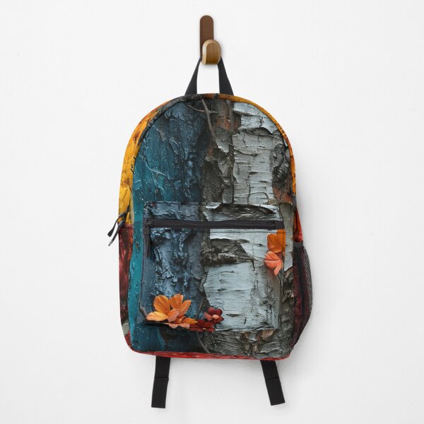 Item preview, Three-dimensional autumn tree collages with vibrant colors designed and sold by Piotrek0001.