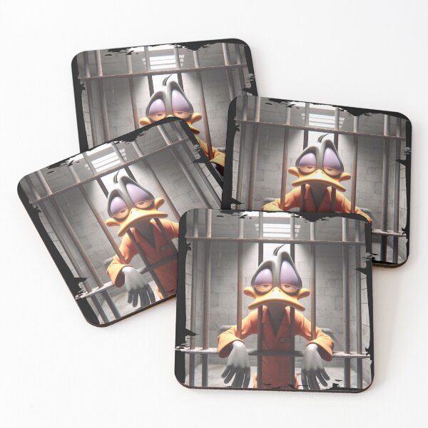 Item preview, Battered Duck Prisoner Behind Bars designed and sold by Hungry-Murphy.