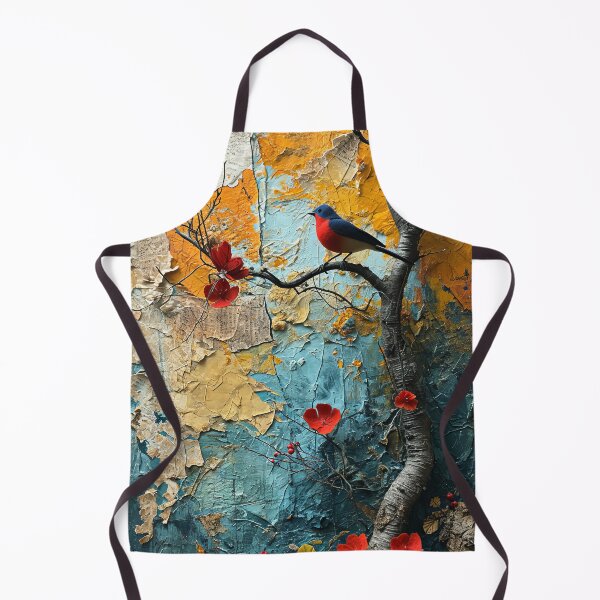 Item preview, Three-dimensional autumn tree collages with vibrant colors designed and sold by Piotrek0001.