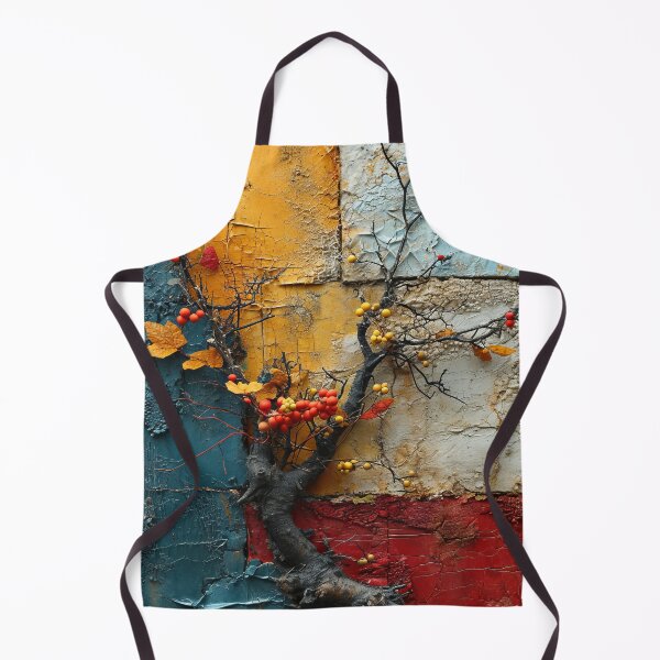 Aperçu de l'œuvre Collages d'arbres d'automne en trois dimensions avec des couleurs vives créée et vendue par Piotrek0001.