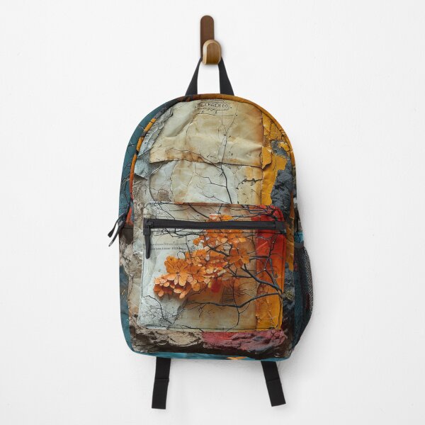 Item preview, Three-dimensional autumn tree collages with vibrant colors designed and sold by Piotrek0001.