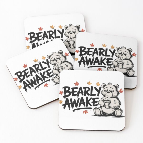 Item preview, Groggy Bear Mornings designed and sold by benjyjump.