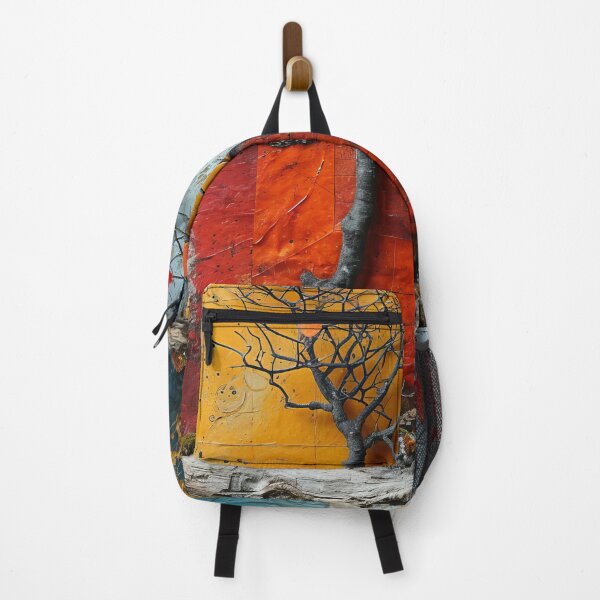 Item preview, Three-dimensional autumn tree collages with vibrant colors designed and sold by Piotrek0001.